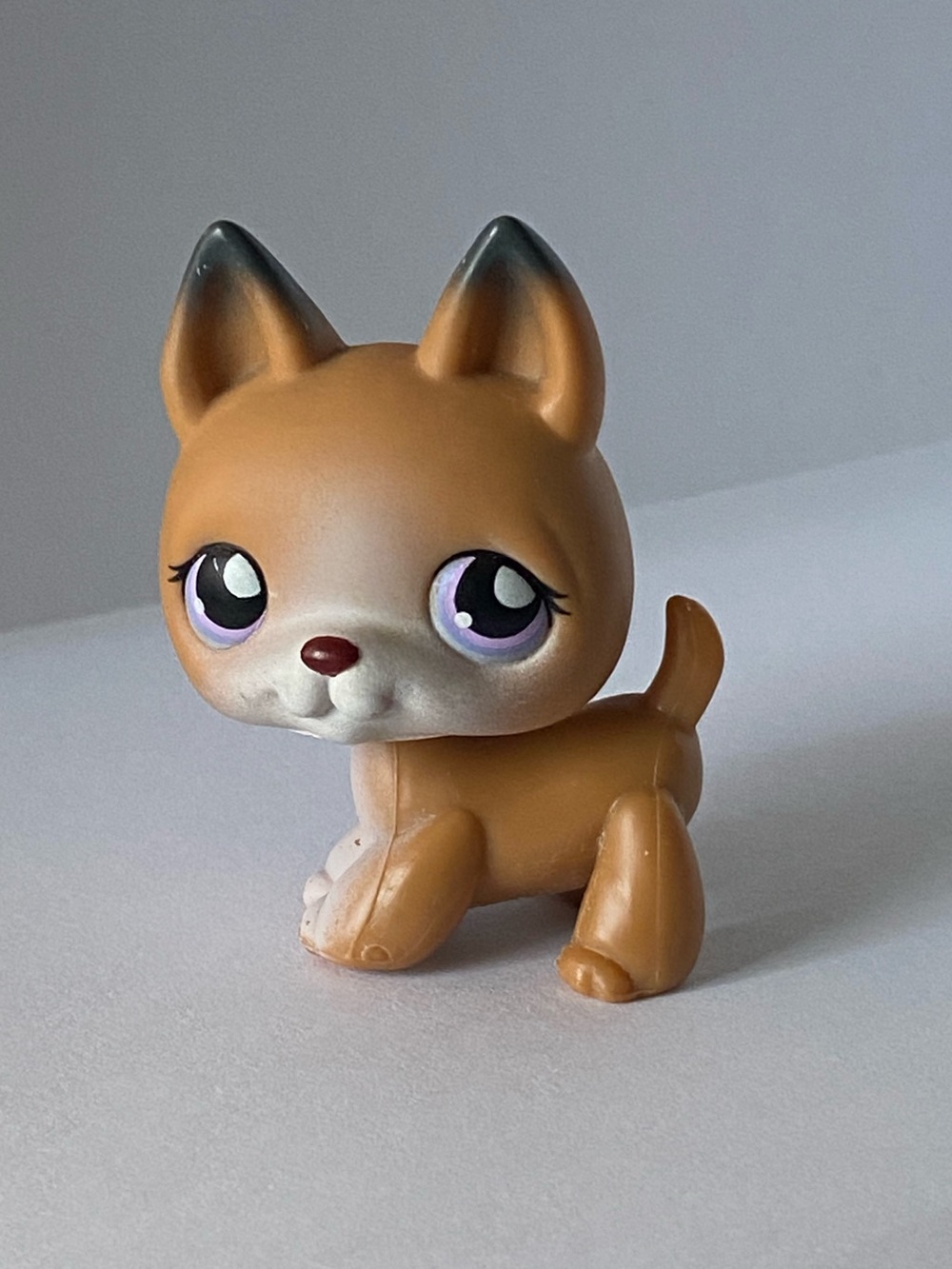 Littlest Pet Shop LPS German Shepherd #112 Hasbro 2004